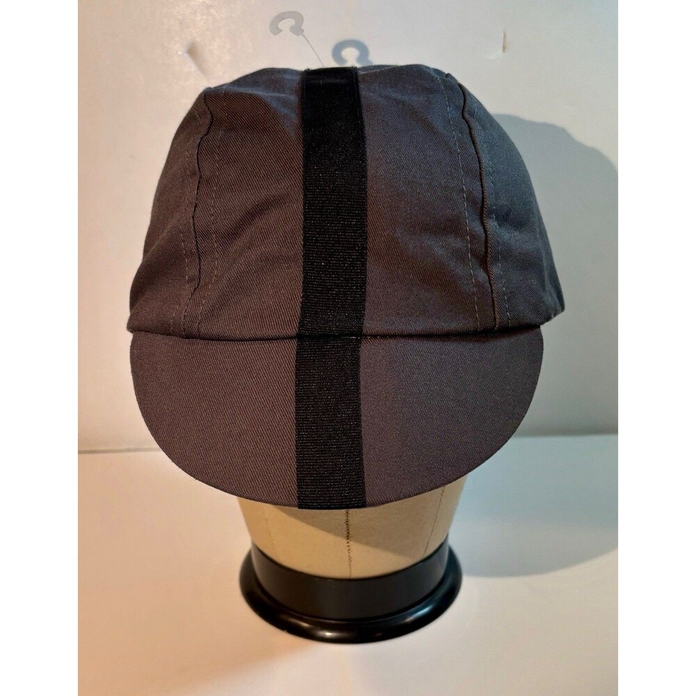 Pacecaps Gray Black Cycling Hat Cap XL